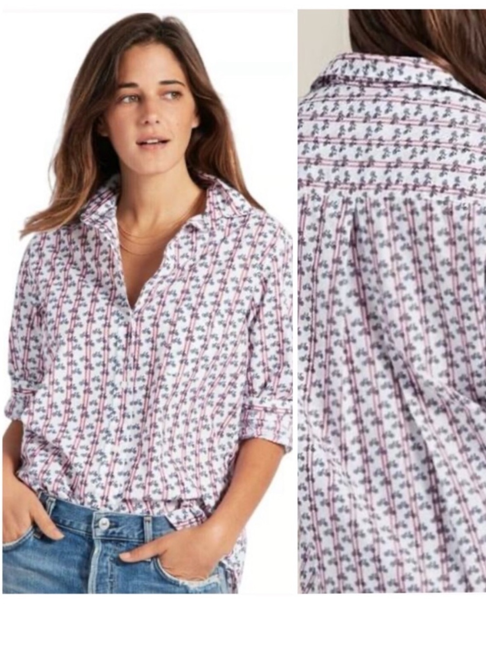 Anthropologie Grayson Hero Button Down Bicycle Shirt